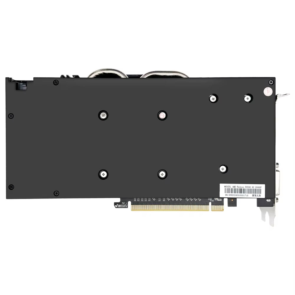 Original Radeon RX580 8G Graphics Cards GDDR5 Memory Video Gaming Card Pcie3.0X16 HDMI DP DVI for Desktop Computer AMD