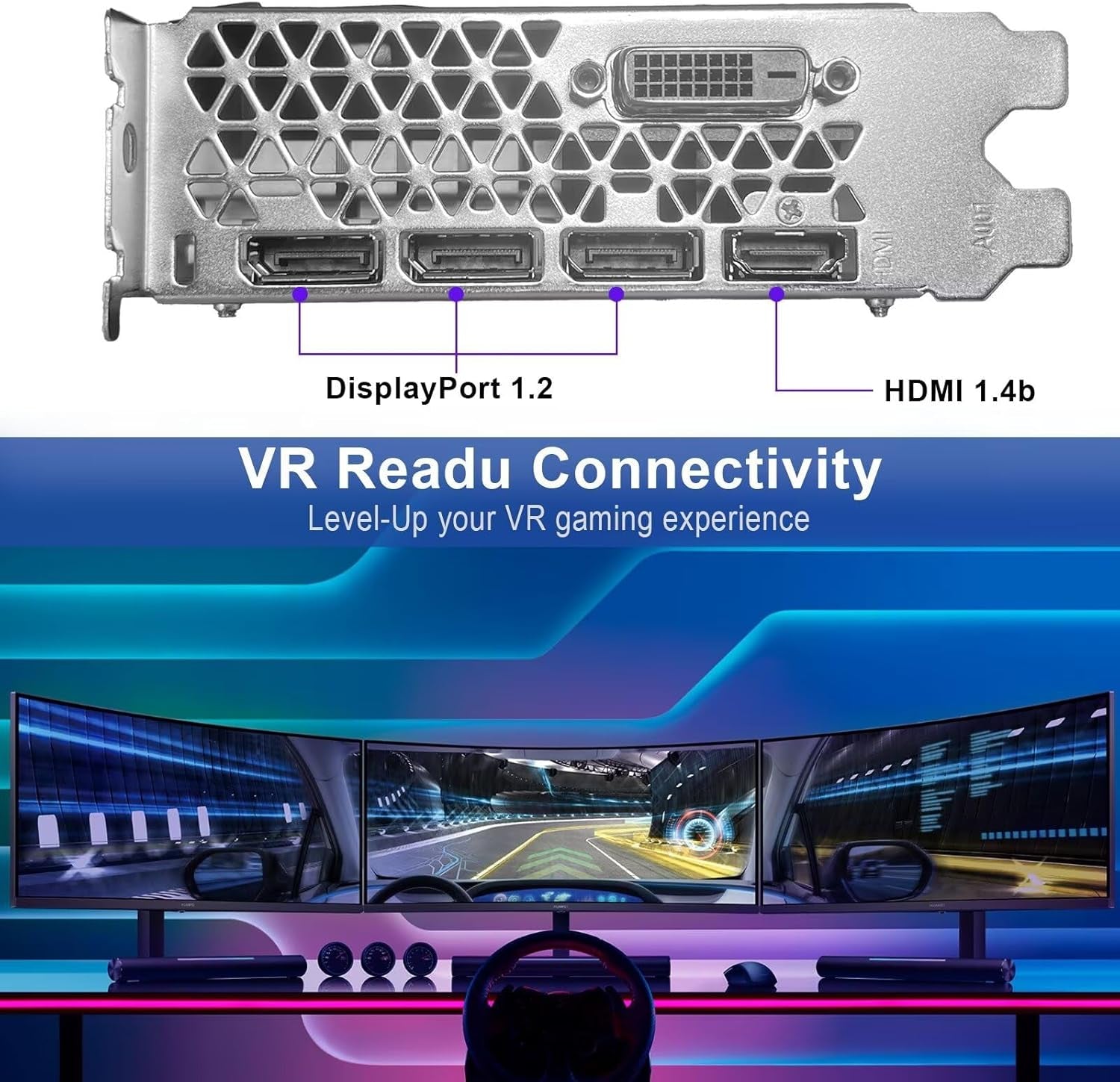 AMD Radeon RX 580 Graphics Card, 8GB, GDDR5, 256 Bit, Directx 12, PCI Express 3.0, DP/HDMI/DVI-D, Desktop Gaming Video Card, Computer GPU…